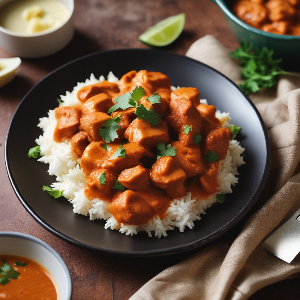 Plate of Butter Chicken